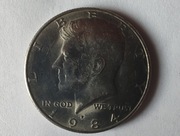 USA 1/2 dolara, 1984 r. Pół dolara - Kennedy. „P” - Filadelfia (S144)