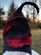 Czapka do sauny – 100% wełna merynos australijski, ręcznie filcowana