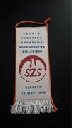 Proporczyk Letnie Igrzyska Sportowe Województwa Bielskiego Cieszyn 1978