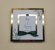 Drewniana skrzyneczka, pamiątka, podziękowanie 