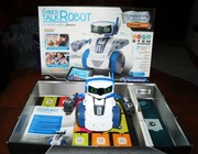 Mówiący robot Cyber Talk Clementoni CL50122, nauka kodowania 8+, jak nowy 