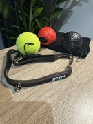 bokserska piłka refleksowa, która służy do treningu celności, refleksu 