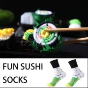 Fun Sushi Socks – Skarpetki, które dodadzą smaku Twojej stylizacji!