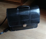 Skórzana torba teczka na laptop aktówka Galskór