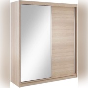 Nowa szafa Vesta,kolor dąb sonoma szerokość 233 cm