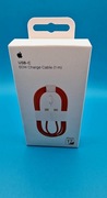 Apple kabel USB-C na USB-C  1 m  Pomarańczowy  Oplot  Nowy  Oryginał