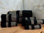 Elegancki zestaw 8 ręczników 100%bawełna 