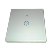 Bezprzewodowy włącznik szklany biały nadajnik  RF 433 MHz EV1527 