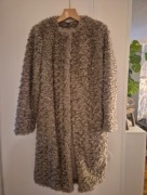 Okazja śliczne sztuczne beżowe futerko H&M 40/L Idealny stan