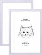 Drewniana rama do zdjęć z mocowaniem Vintage Joyshare 50 x 70 cm MDF X2