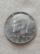 moneta Liberty Half Dollar 1967