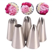 Tylki Cukiernicze DUŻE+Rękaw SILIKONOWY+5szt Jed.