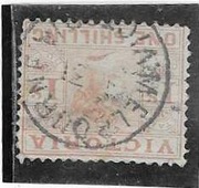 ANGLIA KOLONIE VICTORIA ONE SHILLING