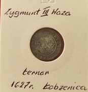 Zygmunt III Waza Ternar (Trzeciak) 1627, Łobżenica