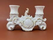 Podwójny świecznik Wallendorf – Porcelana, Sygn. 1764