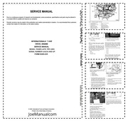 International T444E Service Manual 1997-2003 Instrukcja serwisowa naprawcza