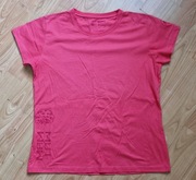 Czerwona bluzka trekkingowa tshirt Mammut L/XL