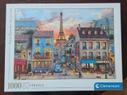 Puzzle 1000 el. Clementoni, " Ulice Paryża. "