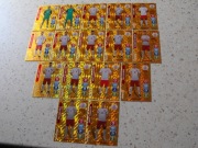 Karty piłkarskie Łączy Nas Piłka, karty GOLD.