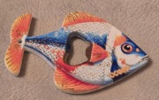 Magnes akrylowy na lodówkę otwieracz CRETAQUARIUM KRETA GRECJA Ryba(32)