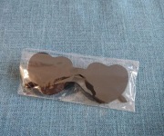 Okulary w kształcie serca