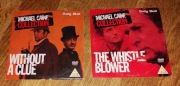 MICHAEL CAINE Collection THE WHISTLE BLOWER + WITHOUT THE CLUE 2 dvd ENG 