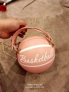 Torebka na ramie Basketball różowa 