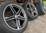 Koła / felgi 18" Audi S-Line A4/A5/Q3 8,5J ET29 grafitowe 8W0