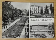 CIECHOCINEK Dywan kwiatowy pocztówka J. Siudecki RUCH