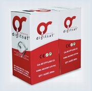 KABEL UTP RJ45 wewnętrzna skrętka MIEDŹ 305m CAT.6e