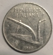Włochy 10 lirów 1980r