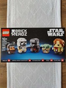 LEGO 40856 BrickHeadz - The Mandalorian and Grogu: Sojusznicy i złoczyńcy