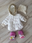 Zestaw ubrań dla dziewczynki 0-3 miesiące