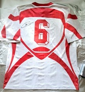 2 AUTOGRAFY autograf ORYGINALNA koszulka Marek Citko 1996 - debiut w kadrze