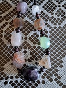 Naszyjnik z naturalnych kamieni