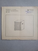 PRL. UNITRA Eltra zestaw głośnikowy ZG-50, instrukcja obsługi.