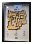 Obraz DE_DUST2 counter strike 2 w ramce 