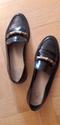 Massimo Dutti czarne mokasyny r. 36