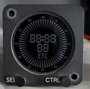 Zegarek cyfrowy lotniczy wojskowy przyrząd awionika