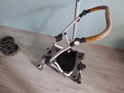 Stelaż wózka Bebetto Bresso + torba do wózka na dół + koszyk na butelkę