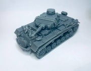 Panzer III G – czołg WWII | skala 1:56 | druk 3D SLA 