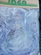 Piórka dekoracyjne niebieskie fioletowe 