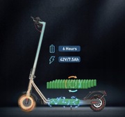 Hulajnoga elektryczna scooter i9 nowa 350w zasięg 30km tryb  sport