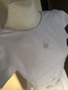 Sukienka komunijna   Alba  długość 114cm z paskiem strój komunijny