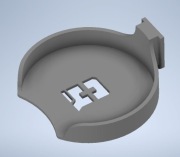 Qbrick ONE PRO TWO uchwyt na tarcze 125mm do SYSTEMU SZYBKIEGO MONTAŻU 