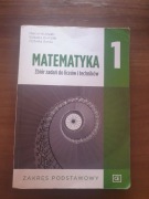 Matematyka 1 zbiór zadań do liceum i technikum