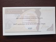 20 zł 200 rocznica urodzin Fryderyka Chopina