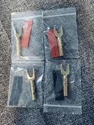 Zestaw 4 szt. wtyków widełkowych