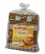 Wafle w polewie toffi 300g