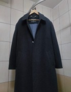 męski płaszcz XL Wool & Cashmere kolor ciemny szary fason klasyczny dyplom